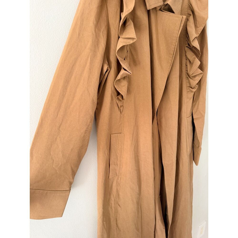 Who What Wear Ruffle Duster Jacket Large